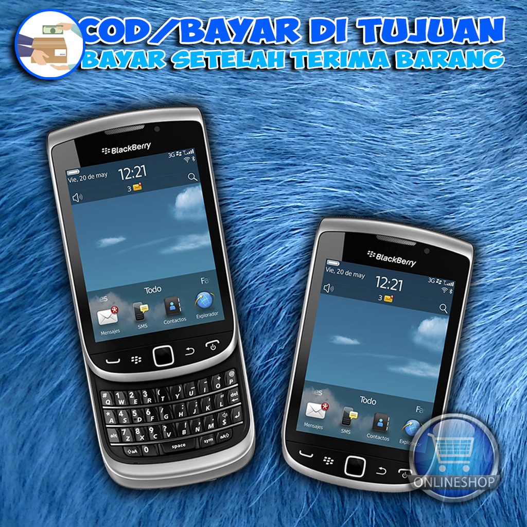 Blackberry 9800 Torch Single Sim Jadul Bergaransi