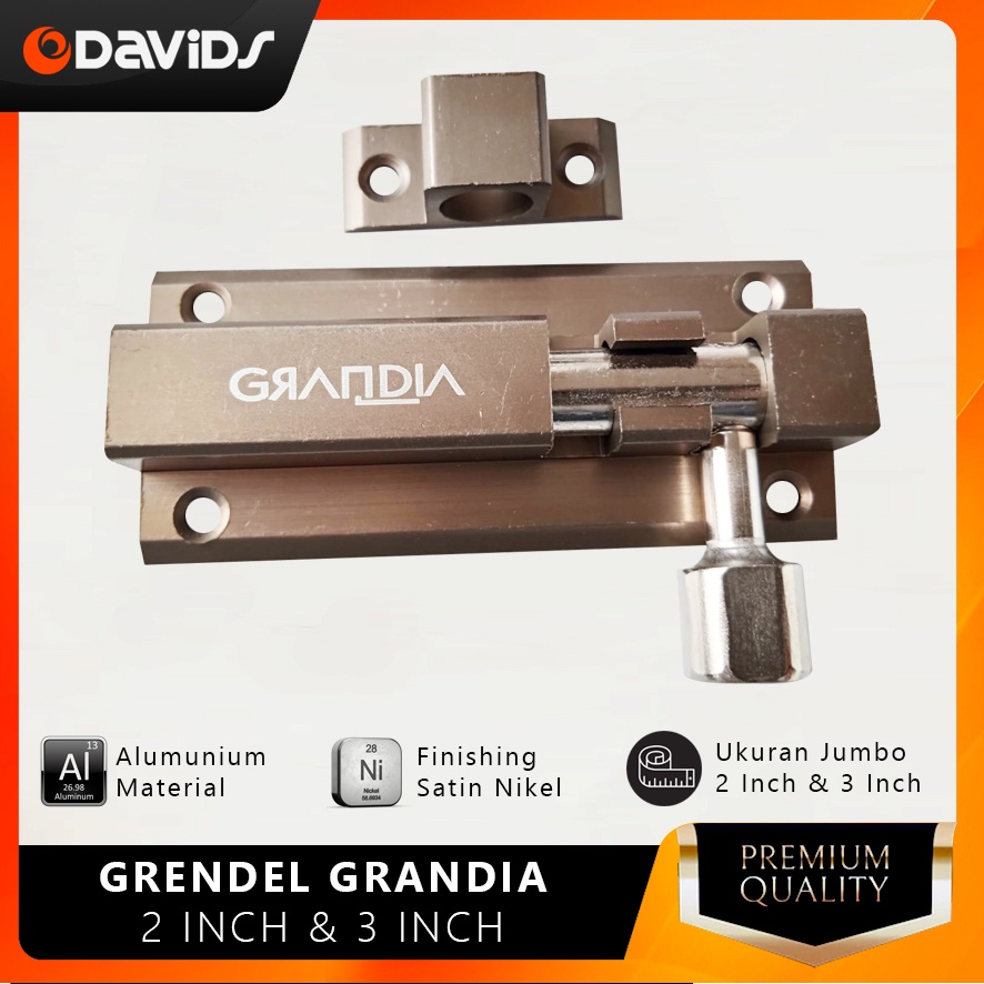 Gerendel Pintu Jendela Aluminium Grendel Alumunium Grandia