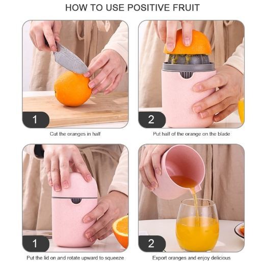 JOS0041 Alat Peras Jeruk &amp; Lemon Pemeras Jeruk Juicer Extractor Mini Manual Fruit Cup