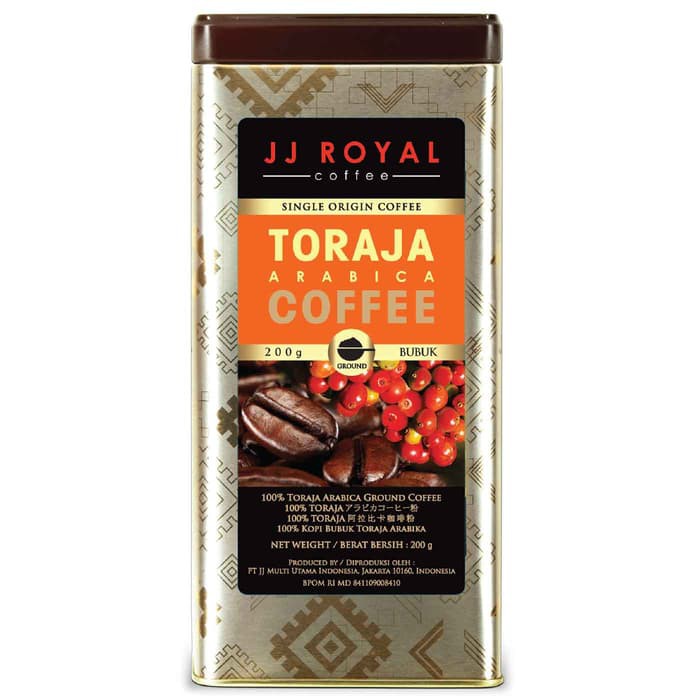 

JJ Royal Coffee Toraja Arabica Coffee