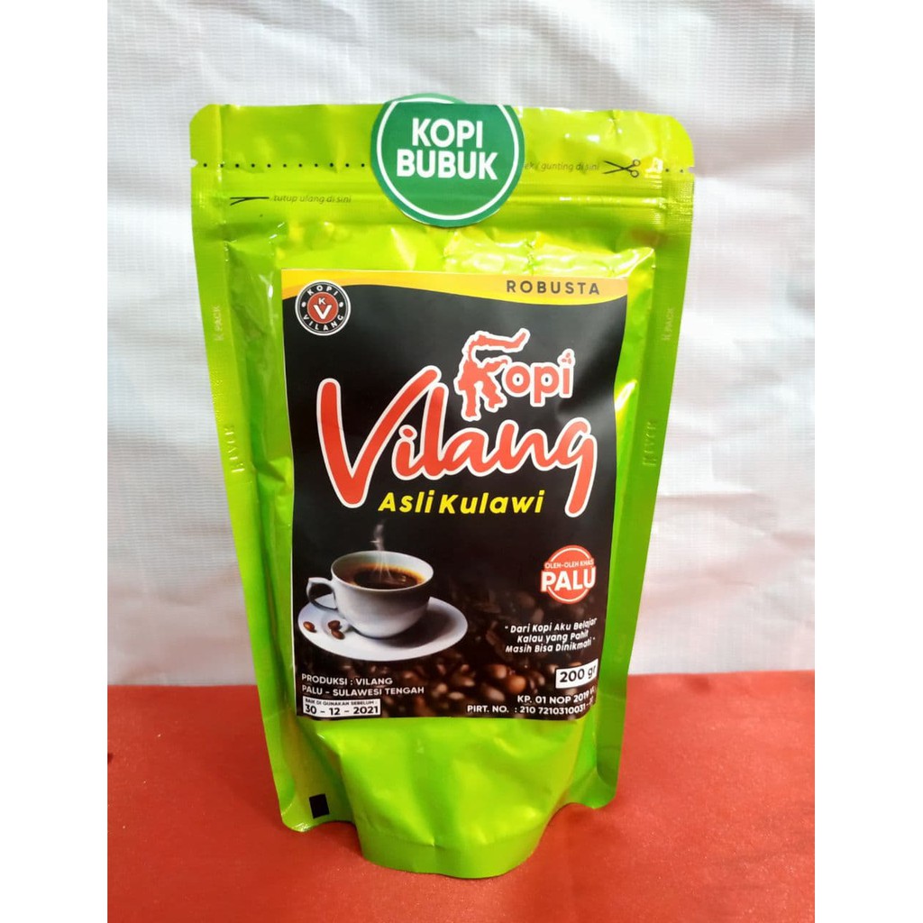 

Kopi Vilang_Kopi bubuk Original Kulawi