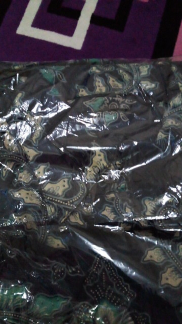 Bisa Cod Bswart Batik Hrb026 Kenongo Hem Pendek Padi Pekalongan M Lxl Batik Pria Murah Modern Grosir