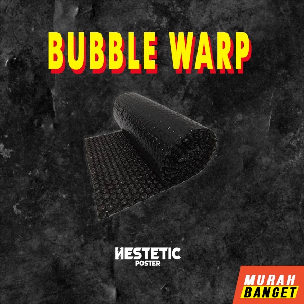 Bubble Warp | Agar paket poster lebih aman