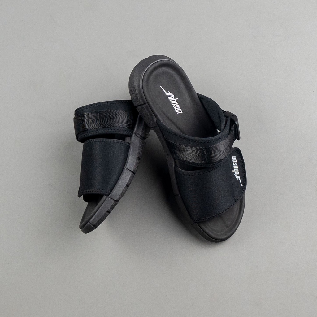 Sandal Pria Johnson - Corvus Black