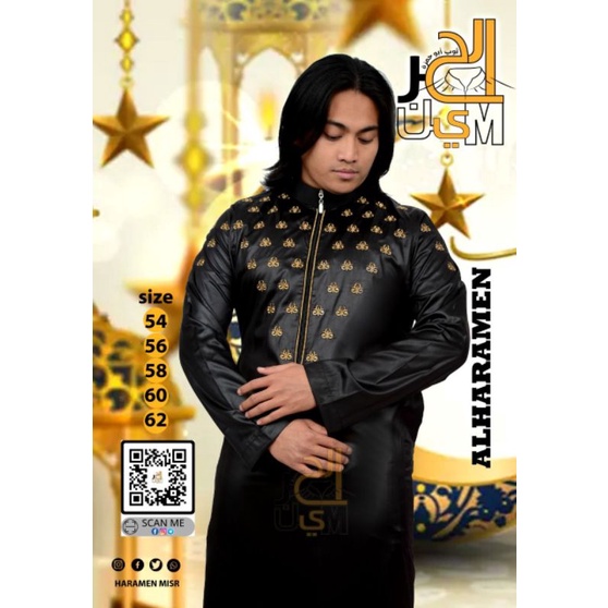 JUBAH AL HARAMAIN DAFFAH AL HARAMAIN JUBAH GAMIS HAROMAIN GAMIS PRIA MESIR JUBAH PRIA MESIR JUBAH IM