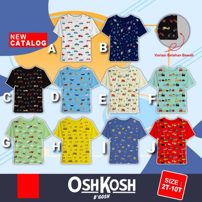 kaos Oshkosh printing