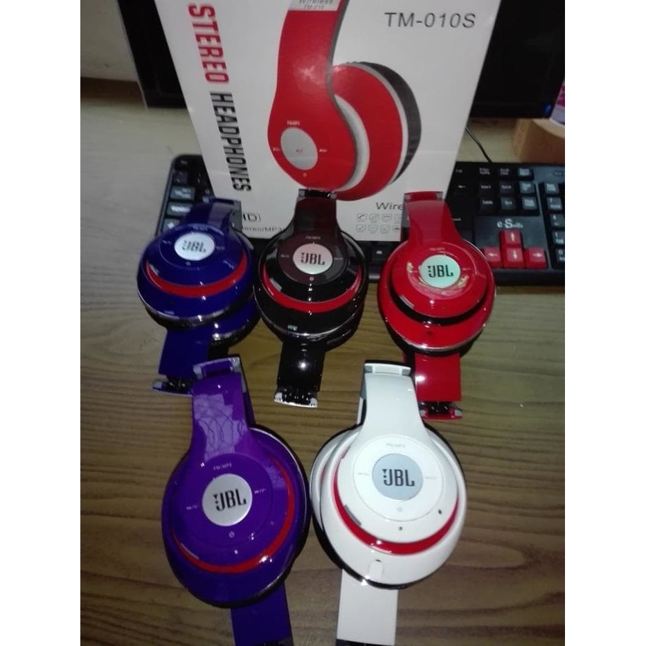 Headphone Bluetooth Stereo JBL TM-010S OEM/MP3 Player+FM Radio_MF