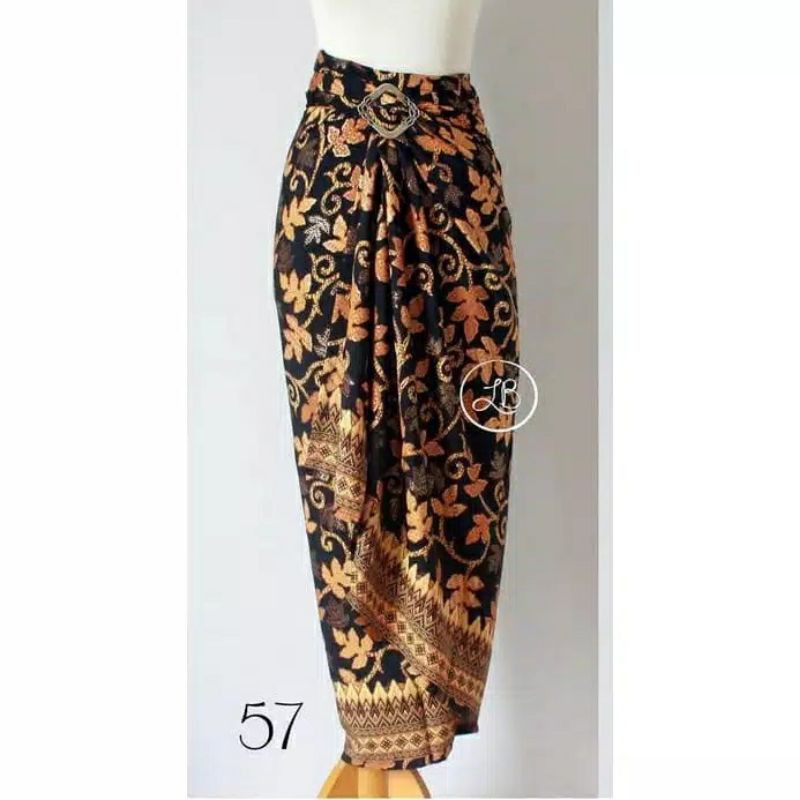 ROK LILIT / Rok lilit bawahan batik / Rok lilit songket / bawahan batik kebaya-PAYA GOLD
