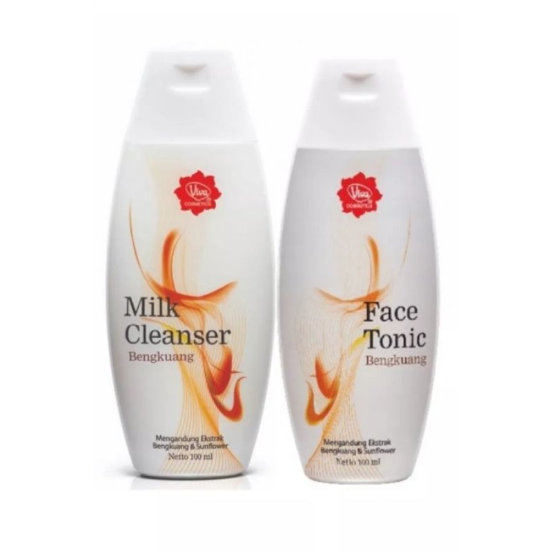 VIVA paket milk Cleanser & Face Tonic Bengkuang/skin care