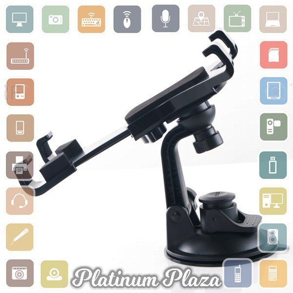 Weifeng Universal Car Holder untuk Tablet PC - WF-313C - Black`6IEILQ-