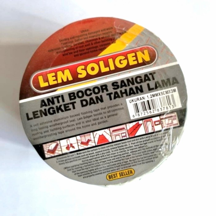 

Lem Seng SOLIGEN Super Band Lem Asbes Talang Genteng Anti Bocor ORI