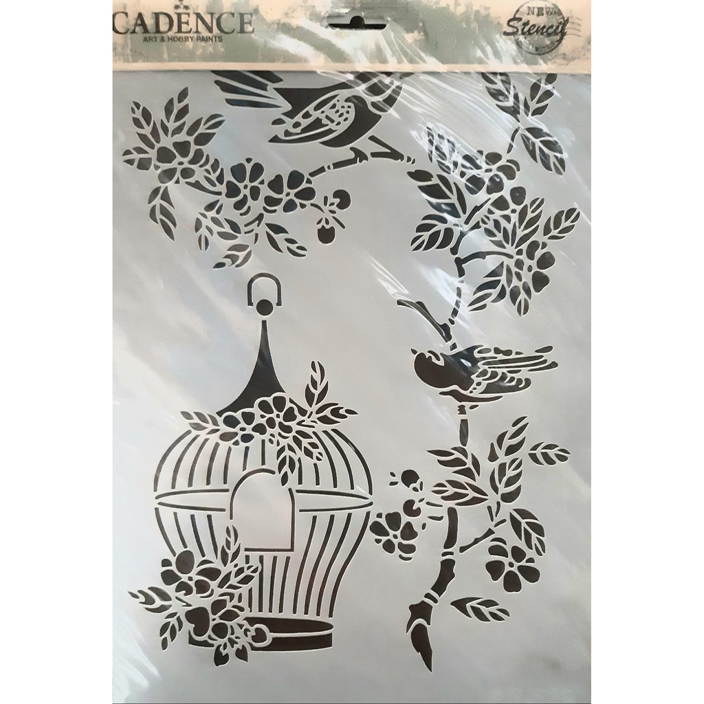 

Cadence Stencil Size 21x29cm – Code 19