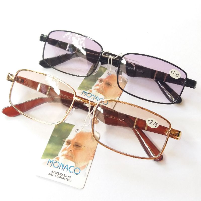 Kacamata Baca Plus 2 Fungsi Jalan Dan Baca Plus 1.00 sd Plus 3.00 Pria Wanita