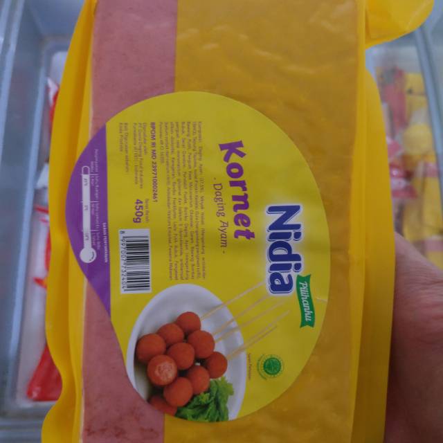 

Kornet nidia daging ayam