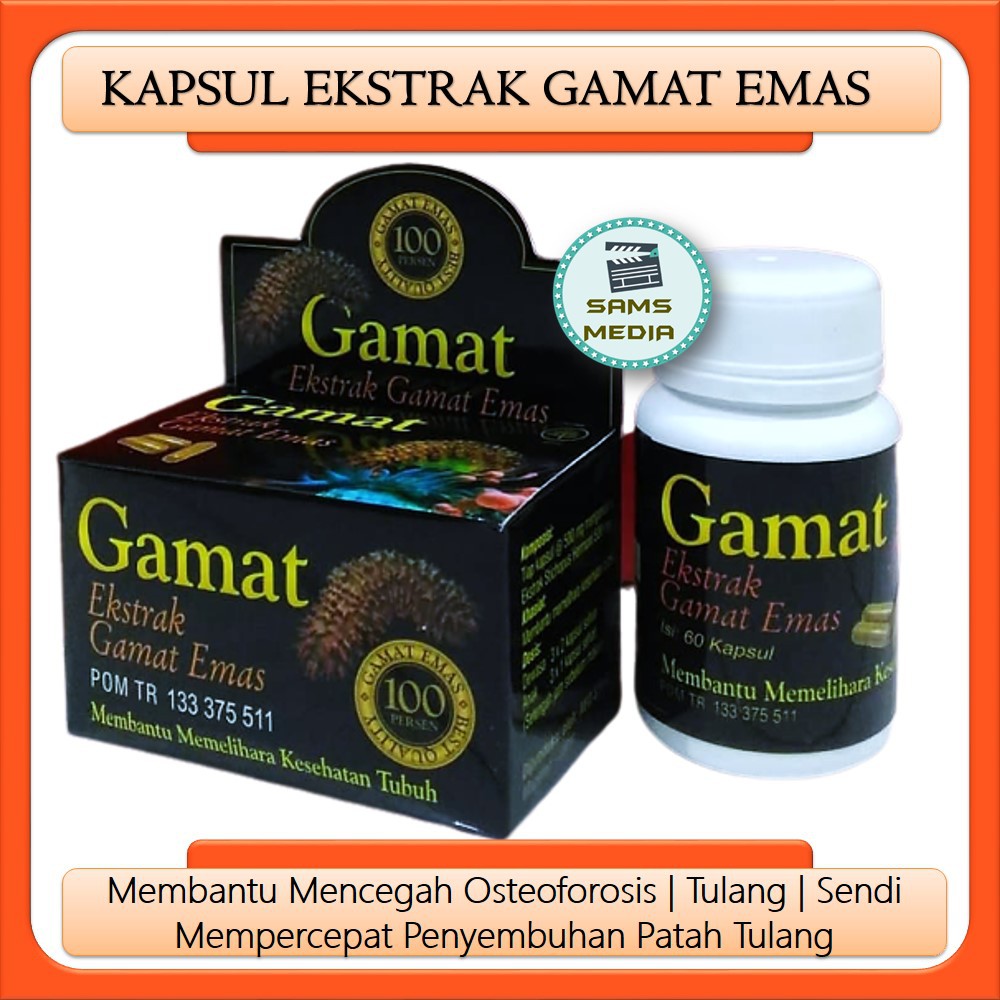 Kapsul Ekstrak Gamat Neosyifa isi 60 | Obat Nyeri Sendi | Gamat Original BPOM - Samsmedia