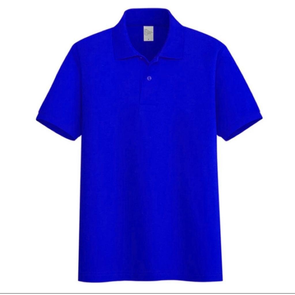 Kaos polo shirt polos | kaos kerah pria seragam polos lengan pendek t shirt size M L XL XXL