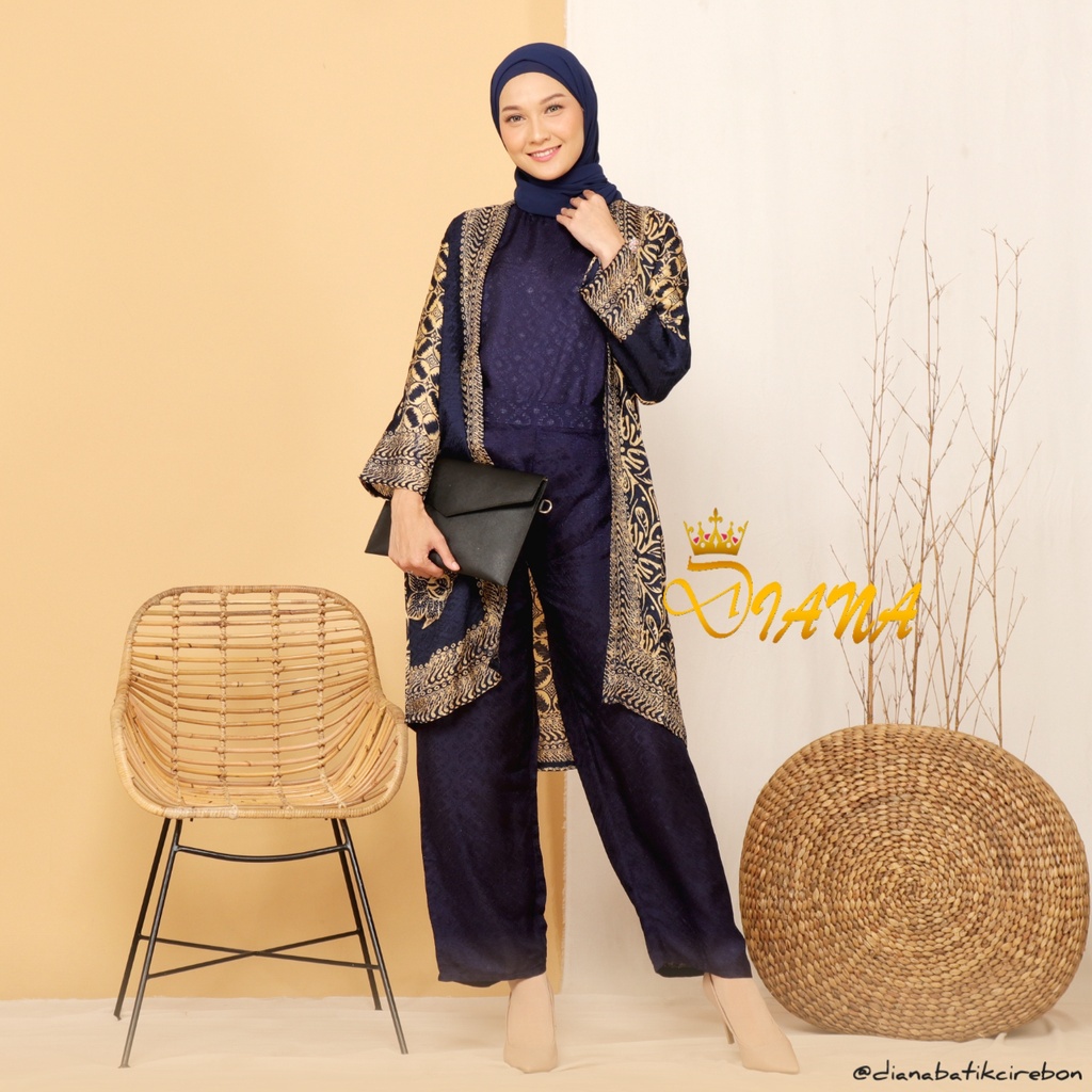 OUTER BELLA SET KULOT by Diana Batik