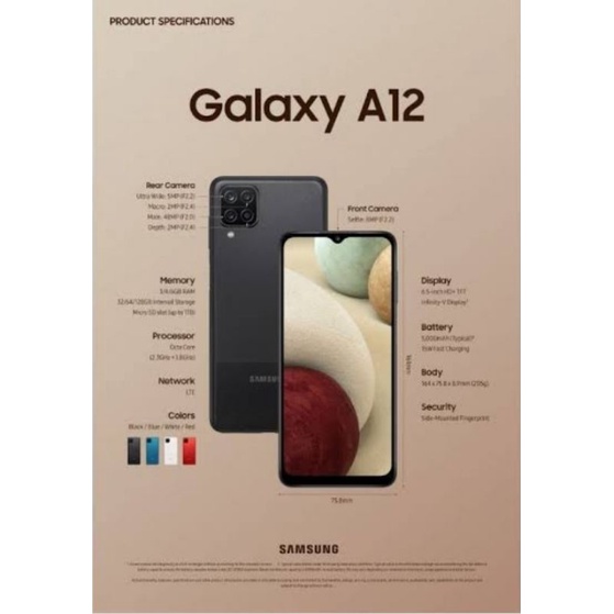 SAMSUNG GALAXY A12