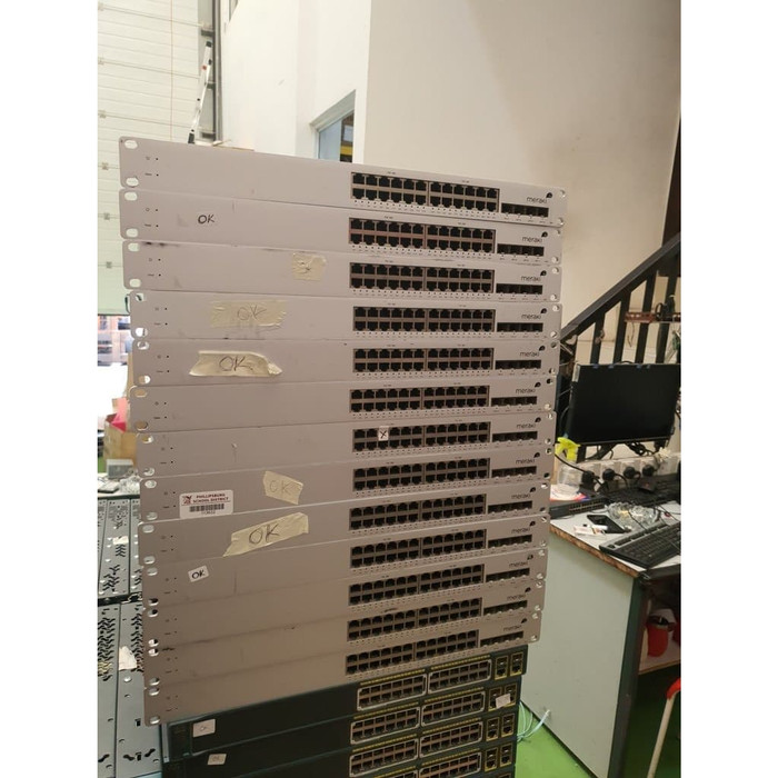 Cisco Meraki MS22P Cloud-Managed 24 Port Gigabit Access Switch with Po