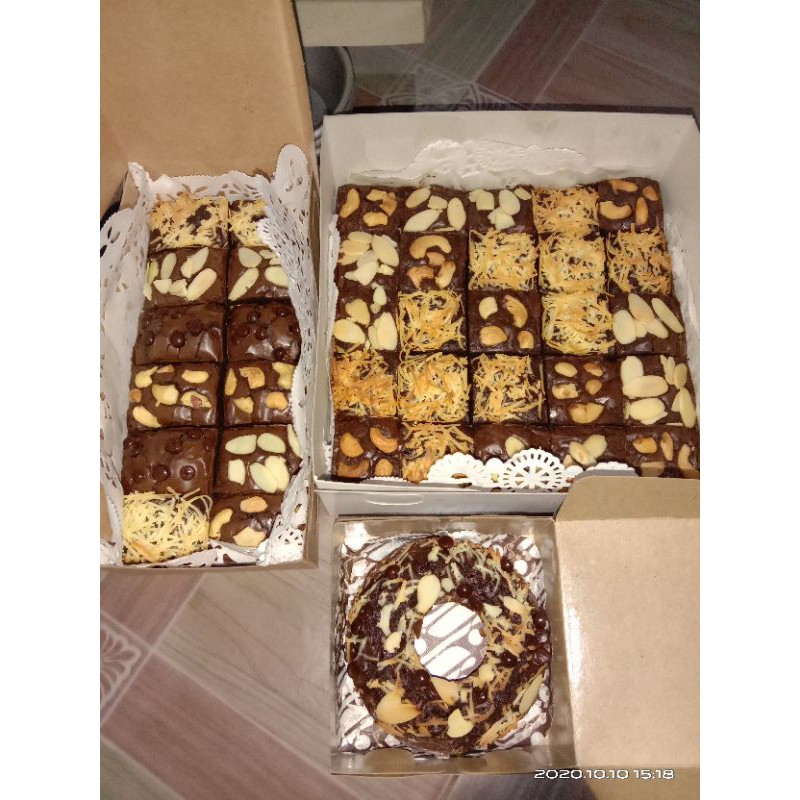 

Fudgy brownies
