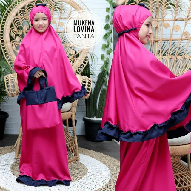 A12 Mukena Kid Lovina Fanta