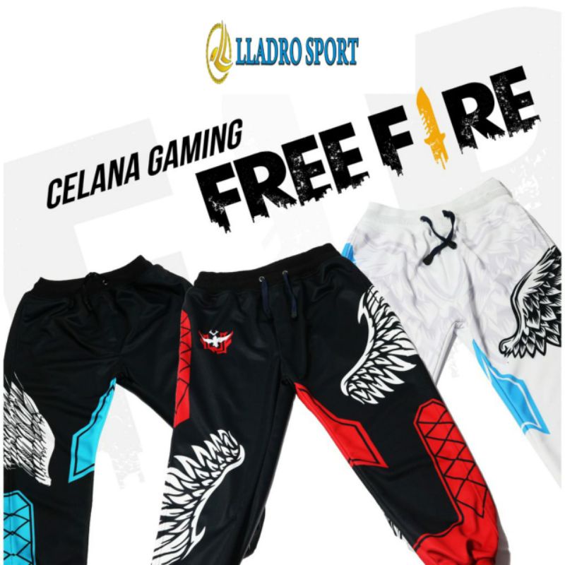 Celana ff BNL Free Fire Gaming Pria Anak dan dewasa