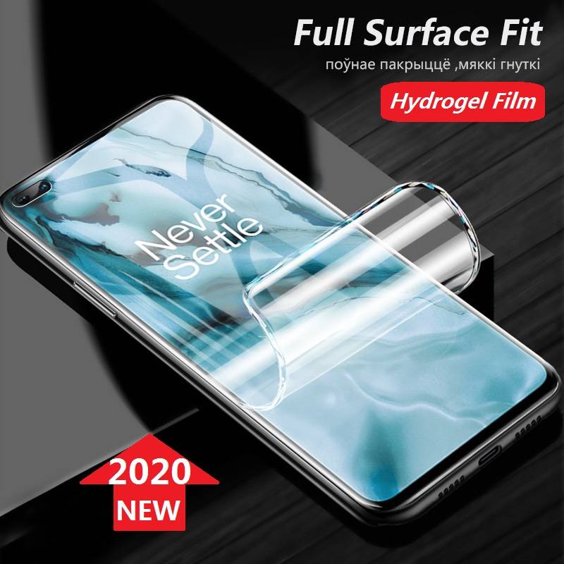 2PCS OnePlus 7t / 7 pro / 7 / 7t pro / 6t / 6 / 5t / 5 / 8 / 8 pro / 8t / 9 / 9 pro / 9R Hydrogel Screen Protector Clear Antiblueray