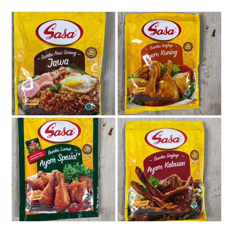 

SASA Bumbu Ungkep / Bumbu Lumur / Nasi goreng