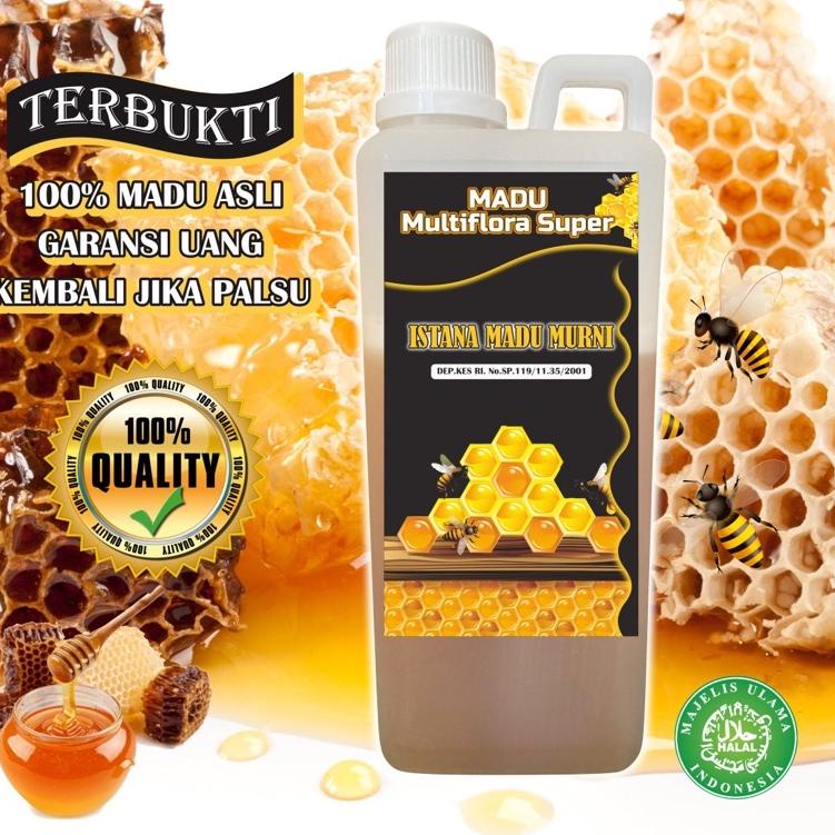 

Madu Multiflora super 1kg | raw honey | grade A 100% murni ★➻ Terlaris _■)=