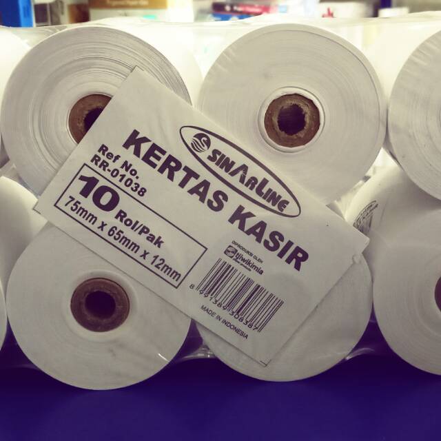 

Kertas Struk Kasir 75 x 65 mm Sinar Lane