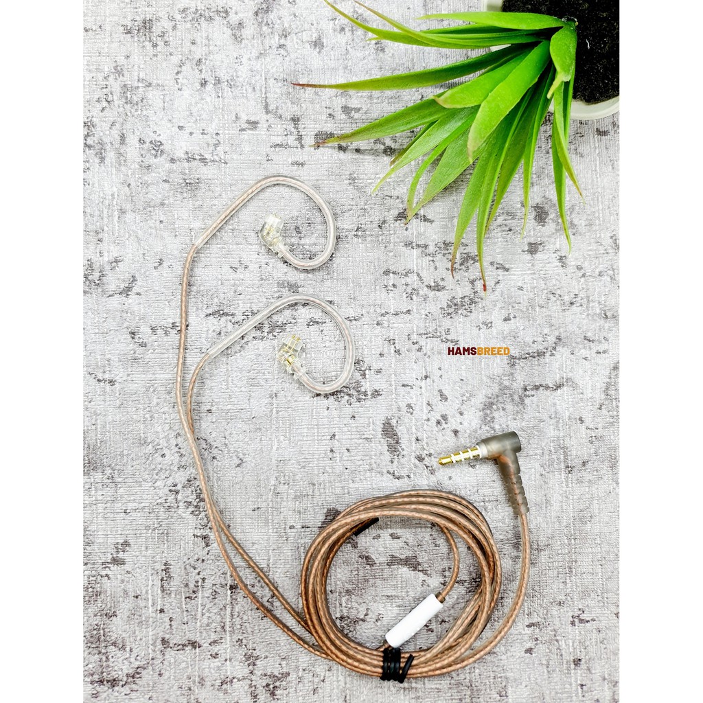 Kabel KZ OFC 5N Oxygen Free Copper Flat Upgrade Cable Earphone Headset 2Pin 0.75mm Type C for EDX Pro ZSN Pro X DQ6 ZEX ZAX CCA CSN C10 Pro CA5 A10-4
