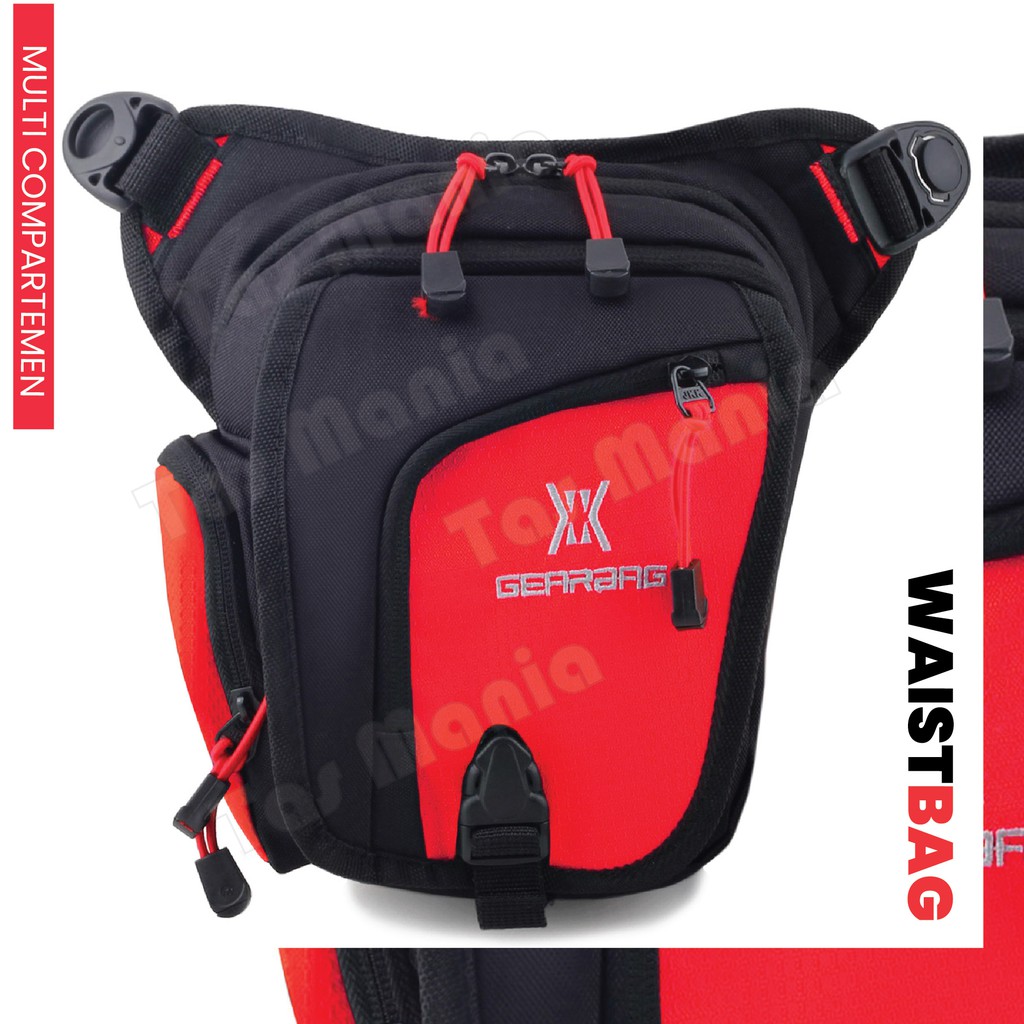 Gear Bag X - Zygon Waistbag -13073 BB - Tas Selempang Pria Tas Pinggang Groovy Tas Messenger