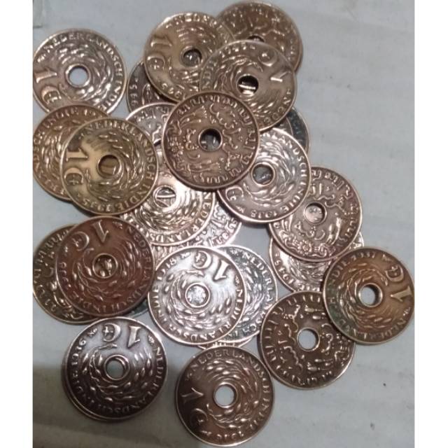 Koin 1 cent Nederlandsch Indie tahun 1936-1945