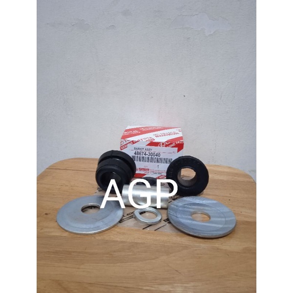 Barkit Assy Karet Bar Strut Kijang Kapsul 7K 48674-30040 1SET