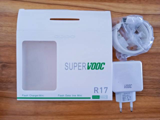 (P) Charger Oppo Super VOOC R17 Type C