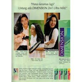SHAMPO DIMENSION ULTRA MILD-ANTI KETOMBE 100 ML-400 ML.