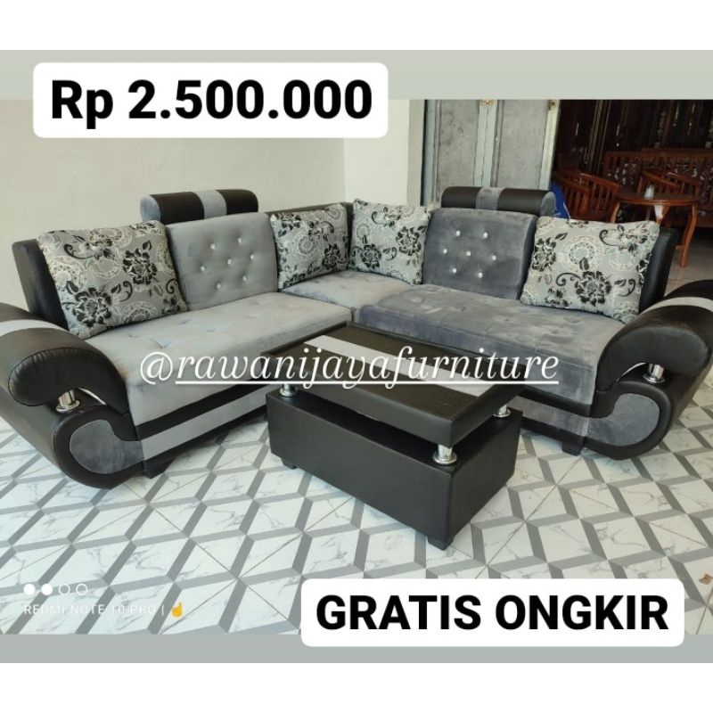 Sofa L Sofa Sudut Sofa Minimalis Murah Cirebon Kuningan Indramayu Majalengka Subang Sumedang Bandung