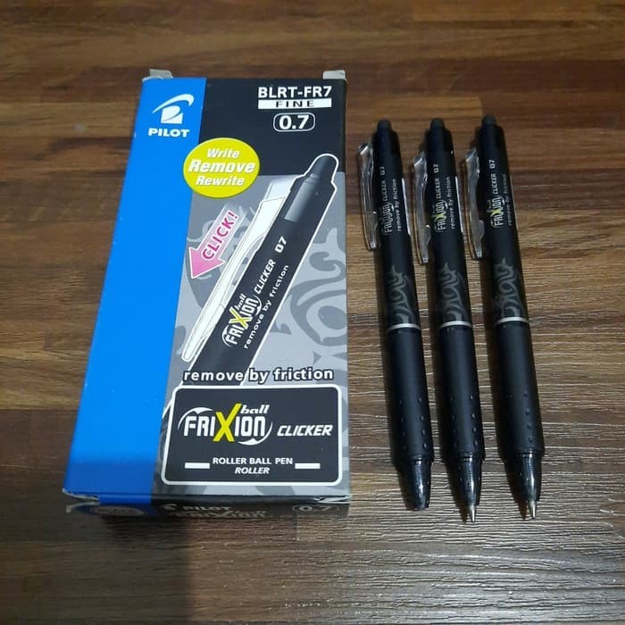 

Gilaa!!! Pulpen Pilot Frixion 0.7Mm Blrt-Fr7 (Pulpen Bisa Dihapus) Terbatas