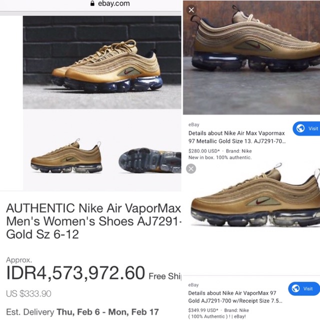 Amazon.co.uk Customer reviews Nike Air Vapormax 97 Mens