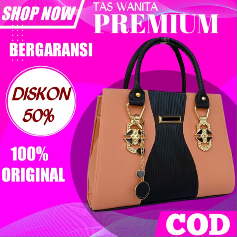 Az00622 Tas samping wanita tangan terbaru kekinian tenteng perempuan cangklong besar premium mewah e