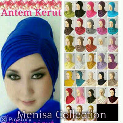 PROMO Ciput Ninja Antem Kerut | jilbab hijab busana muslim wanita