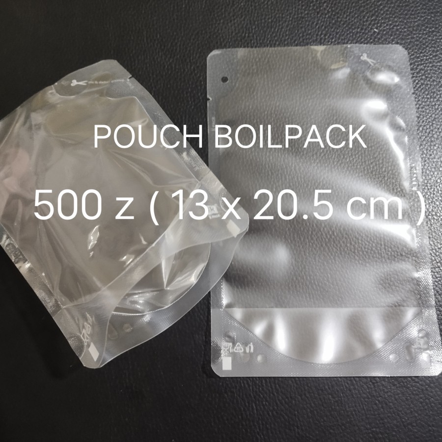 POUCH BUBBLE BOIL PACK 500 z - 12 x 20.5 cm