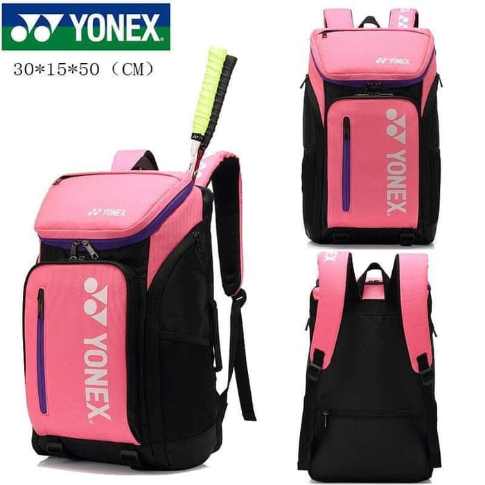 Langsung Order Tas Bacpack Ransel Badminton yonex 008 Pink Murah
