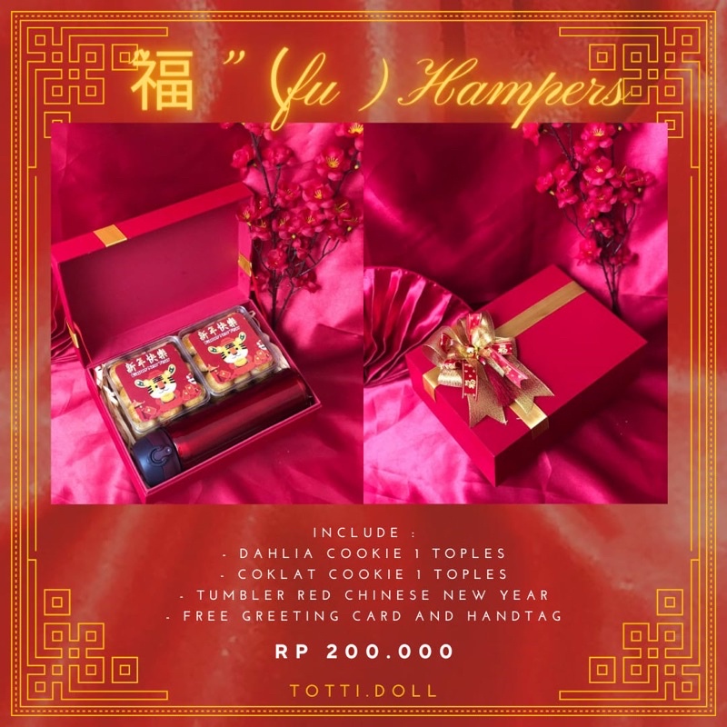 

HAMPERS CNY / CHINESE NEW YEAR HAMPERS / PARCEL IMLEK CNY