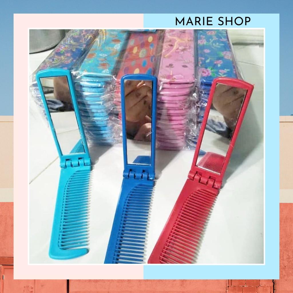 CERMIN SISIR KACA LIPAT SISIR KACA LIPAT MOTIF SISIR CERMIN
