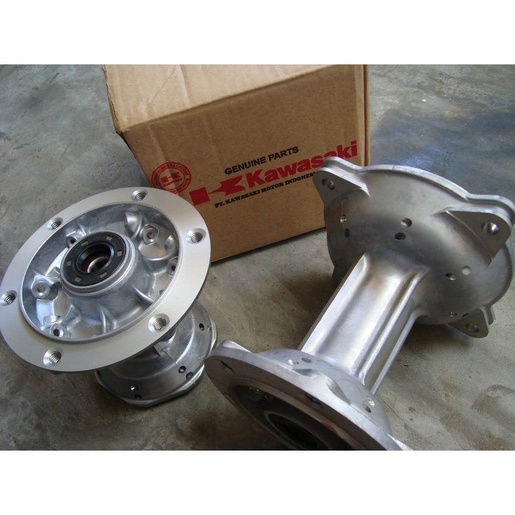 tromol klx depan belakang tromol trail