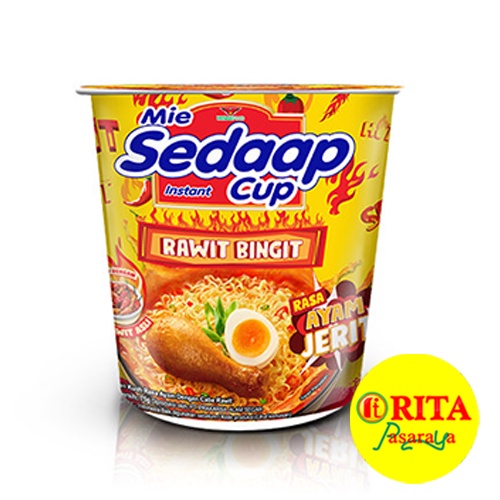 

Sedaap Cup Mie Instan Rasa Ayam Jerit 75 Gr