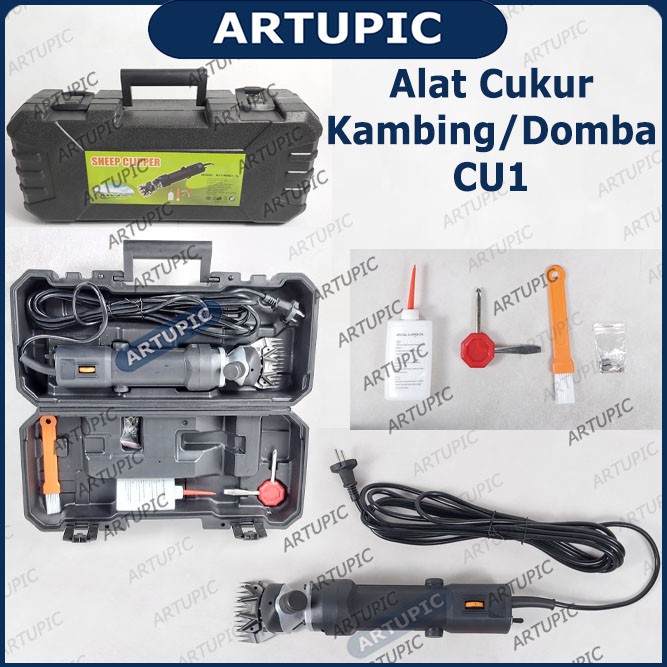 Alat Cukur Kambing CU1 Mesin Potong Cukur Bulu Domba Kambing 690W 220V Goat Clipper ARTUPIC