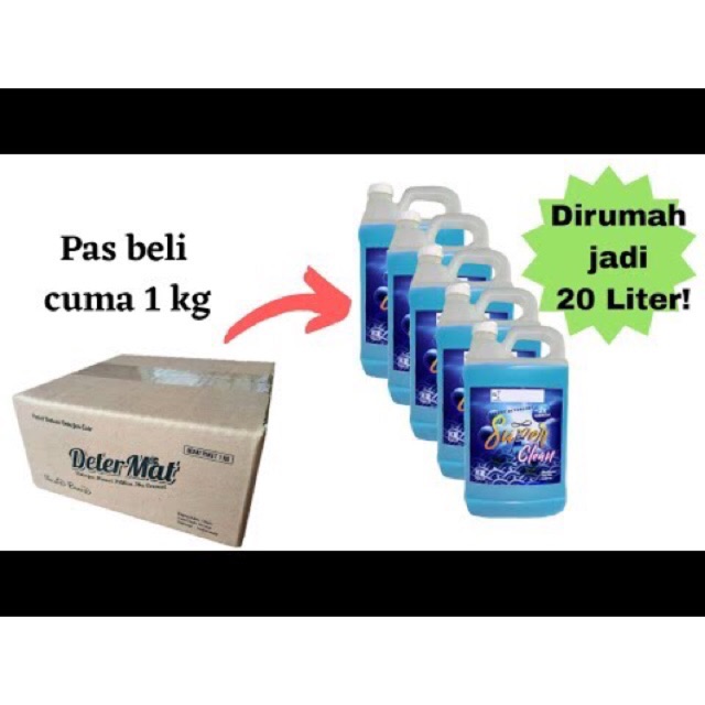

Determat_Detergent Hemat Bahan untuk Membuat Detergen Cair