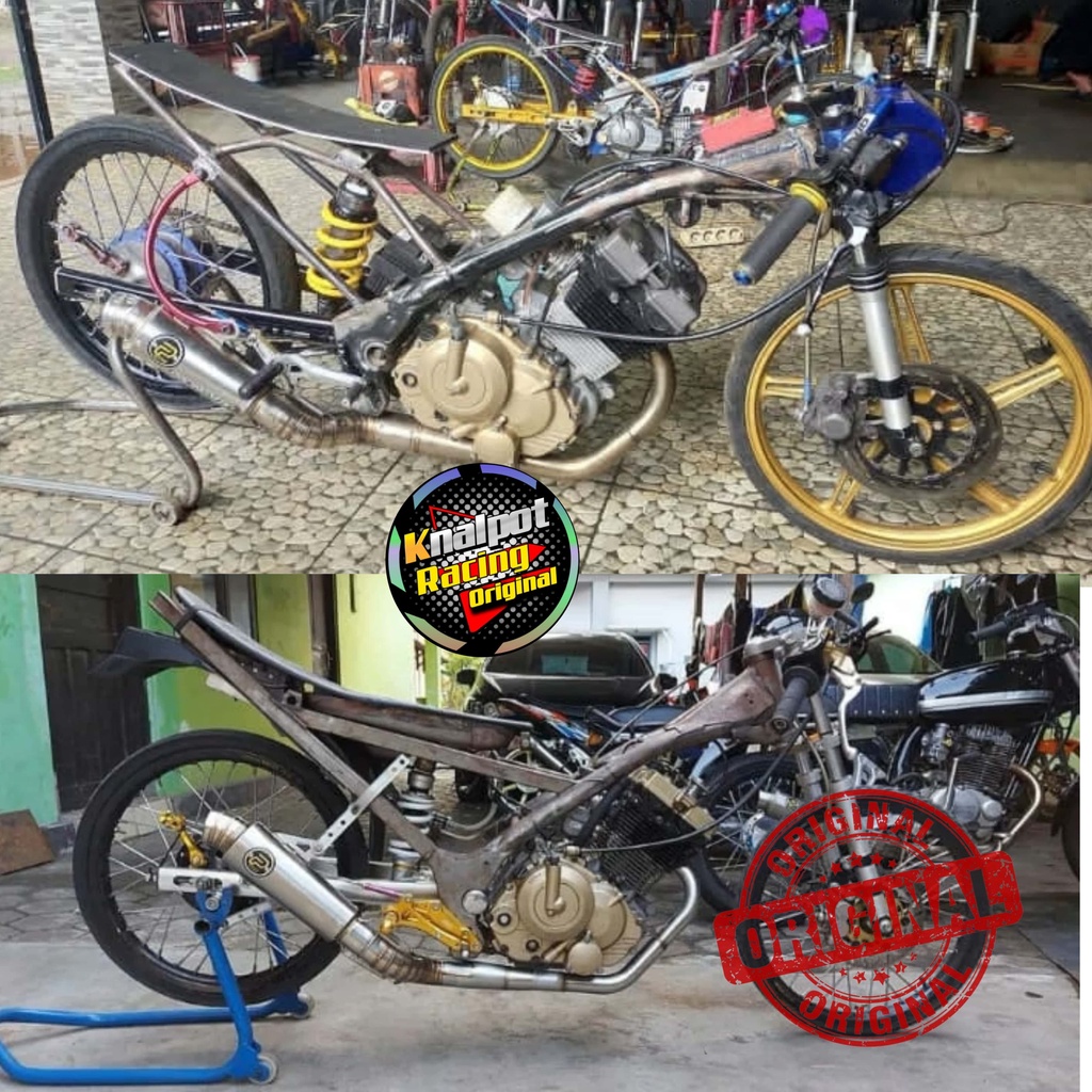 Knalpot Pekajaman Satria FU Kompetisi 200cc up Original Pekajaman Yogyakarta